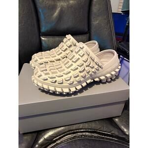 Balenciaga Defender/Bouncer Clogs Gray Sz 43 BNIB
